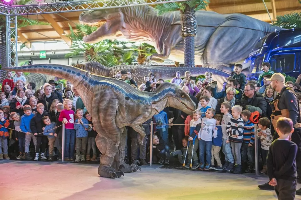 Wunderschone Dinosaurier Dresden 2023 Fotos